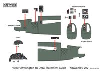Vickers Wellington Mk.IC/Mk.III 3D Full colour Instrument Panel (for Trumpeter kits)