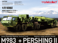 USA M983 Heavy Expanded Mobility Tactical Truck + Pershing II Medium Range  Ballistic Missile