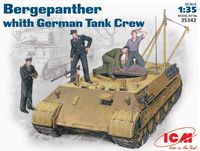Bergepanther with German Tank Crew - Image 1