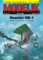 French fighter Hanriot HD-1