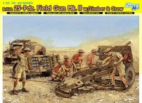 British 25 Pdr. Field Gun Mk.II w/Limber and Crew
