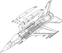 F-16C Conformal Fuel Tank  HAS/ACA - Image 1