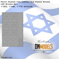 Paint Masks For Israeli Air Force, IAF Stars Set - Image 1