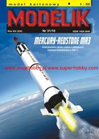 MERCURY-REDSTONE amerykańska rakieta kosmiczna z 1961 roku