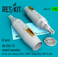 UB-32A-73 rocket launcher 2 pcs  MT-LB, UAZ, Pickup w/ZPU-2,  BMP-2, Toyota Hilux, BTR-70, URAL - Image 1