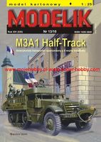 M3A1 HALF-TRACK amerykaski transporter opancerzony z II wojny w.