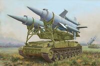 Soviet 2K11A TEK w/9M8M Missile "Krug-a" (SA-4 Ganet)
